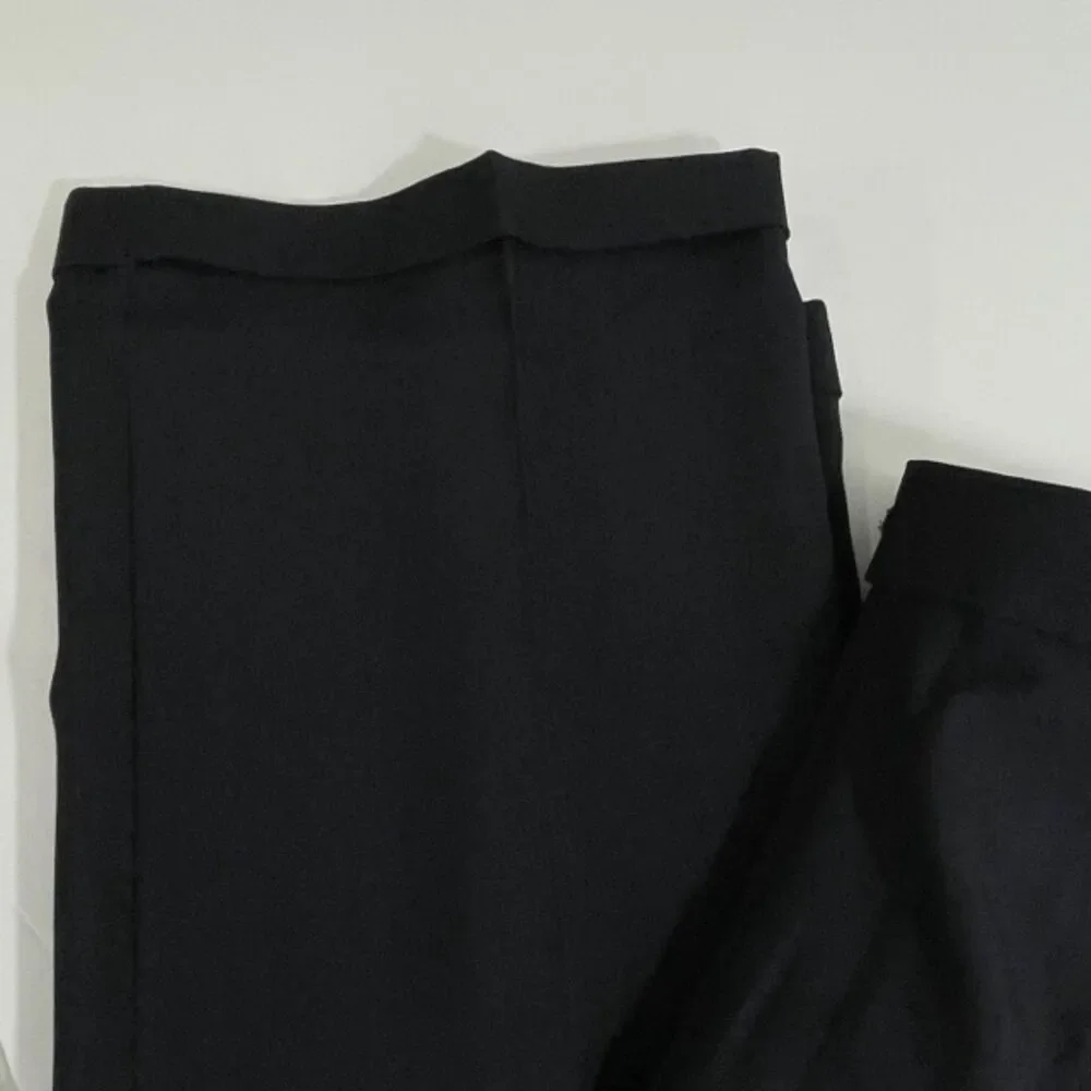 NWT Haggar Black Classic Fit E-Clo Pleated Dress Pants Men's Size‎ 38x34